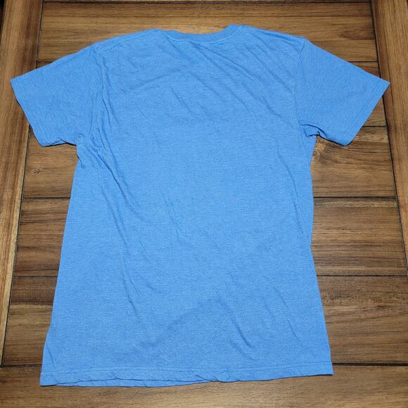 Duck Co Unisex Blue Tee "Rastapus Gulf Shores" - Size Small - Picture 3 of 5